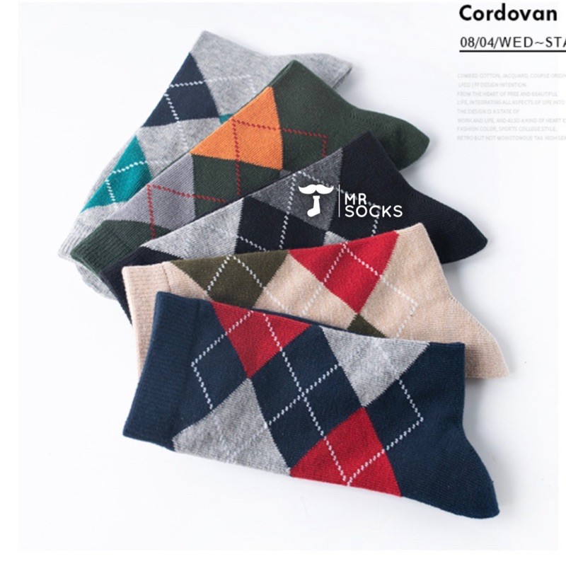 Vớ Tất Quả Trám Cao Cấp Mã 3 dành cho nam làm văn phòng và công sở freesize 36-44 MRSOCKS - VC063