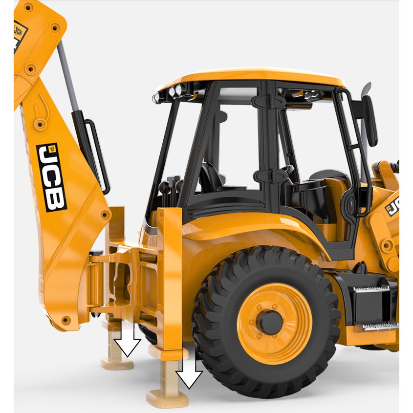 Máy xúc kỹ thuật JCB điều khiển từ xa