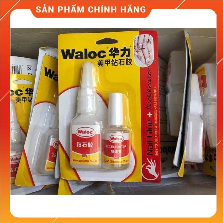 Keo Waloc gắn móng gắn đá Thiên Di Nail