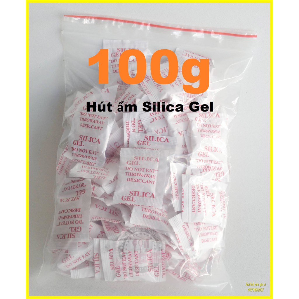 100 gam gói chống ẩm / gói hút ẩm loại 1g/5g/10g loại tốt chất lượng Silica Gel
