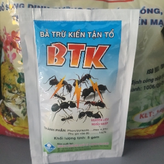 Thuốc Diệt Kiến BTK ( gói 5gr )