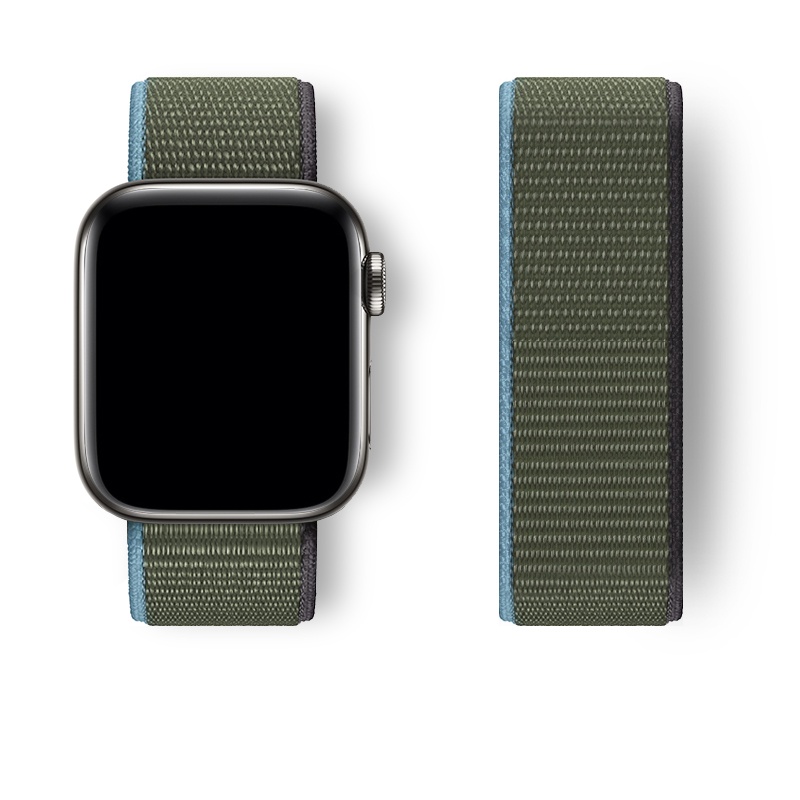Dây Nylon Đeo Tay Thay Thế Cho iwatch series 49mm 45mm 44mm 42MM 41mm 40MM 38mm ultra 8 7 6 SE 5 4 3 2 T500 Pro / d20