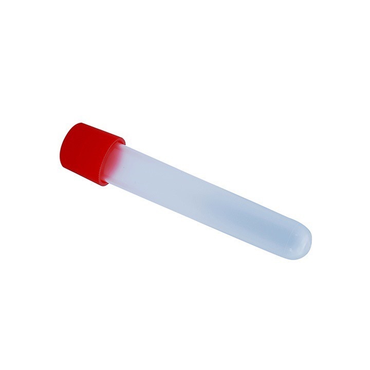 Ống nghiệm PP nhựa dẻo không nhãn có nắp 5ml Hồng Thiện Mỹ túi 100 cái
