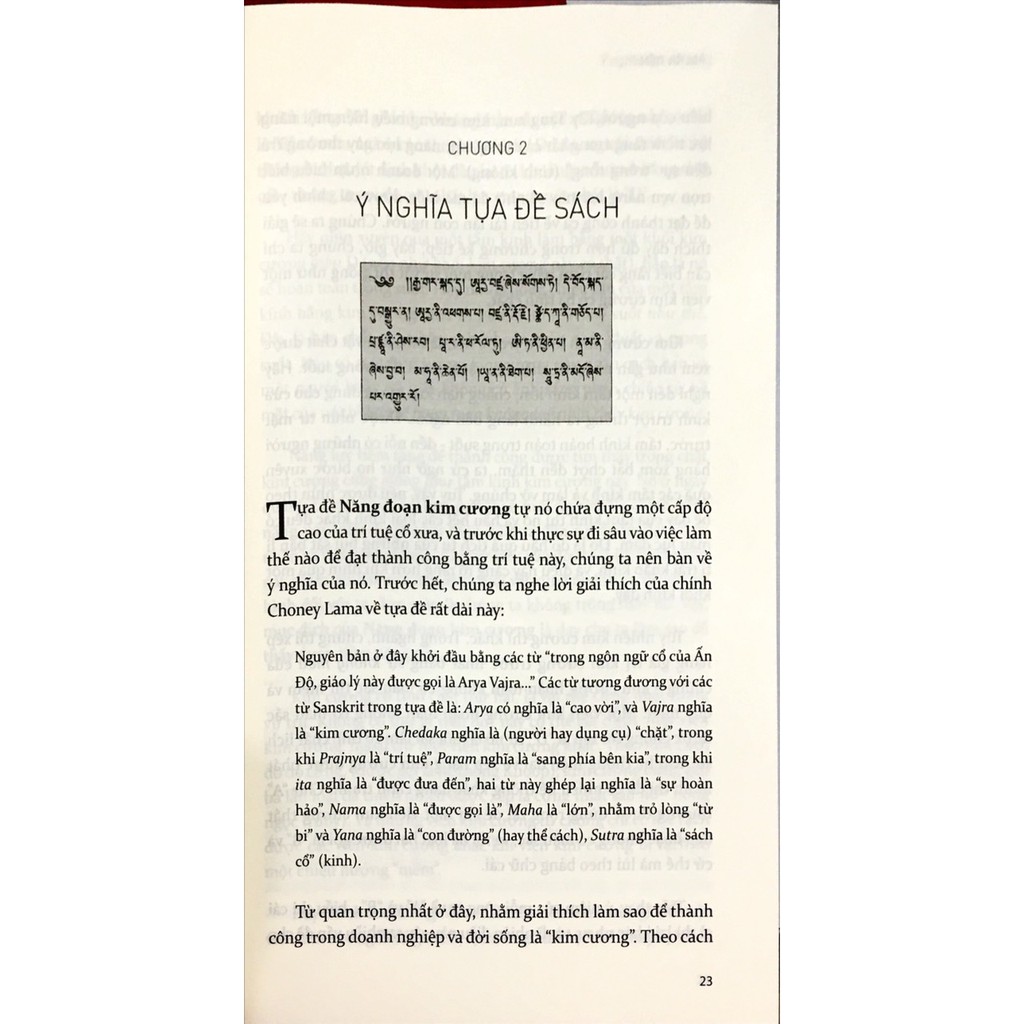 Sách - Năng đoạn kim cương - Áp dụng giáo lý của Đức Phật vào quản trị doanh nghiệp và đời sống