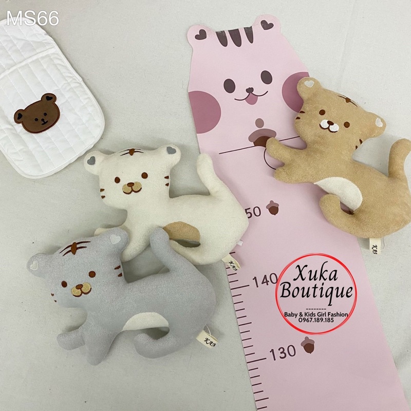 Thú Bông Hữu Cơ Organic 100% bông PP Chính hãng Kamimi Cao Cấp