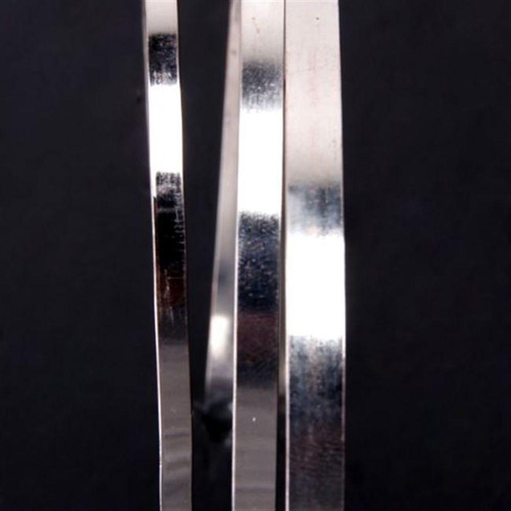 CLEOES Băng Đô Bạc 4mm Thủ Công