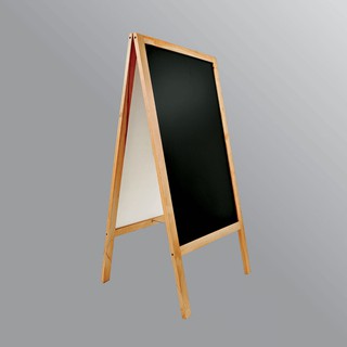 Bảng menu 2 mặt romana viết phấn kích thước 60x120cm