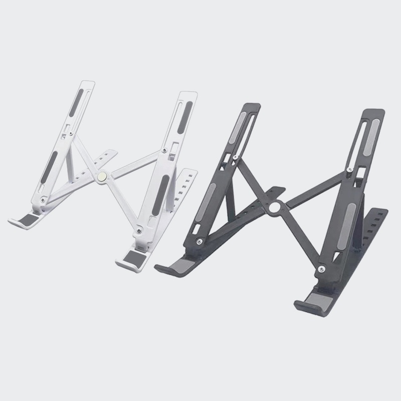 Có thể điều chỉnh Đế máy tính xách tay Gấp Lưới Di động Giá đỡ iPad Máy tính để bàn Hỗ trợ văn phòng YKD