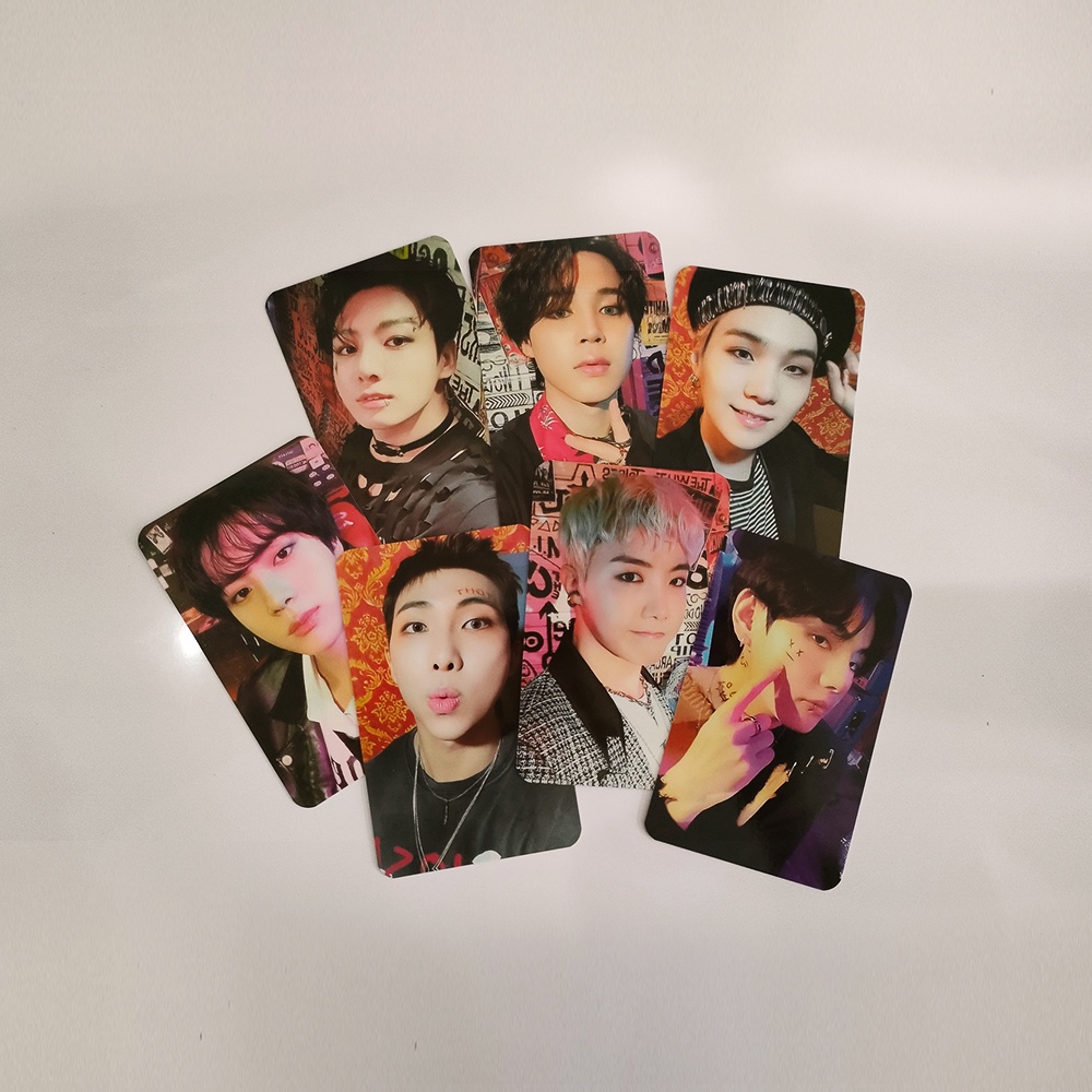 Bộ 7 card BTS ver SEASON'S GREETINGS 2022 size 5.5x9 thích hợp để tặng, làm event, ...