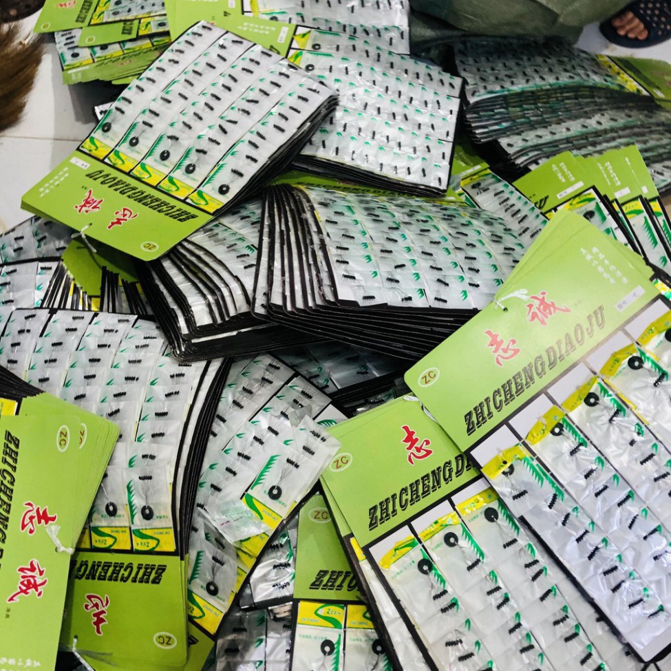 Hạt chặn phao 6 hạt dùng cho câu cá Hạt ghim phao siêu rẻ Đồ Câu Việt Bắc