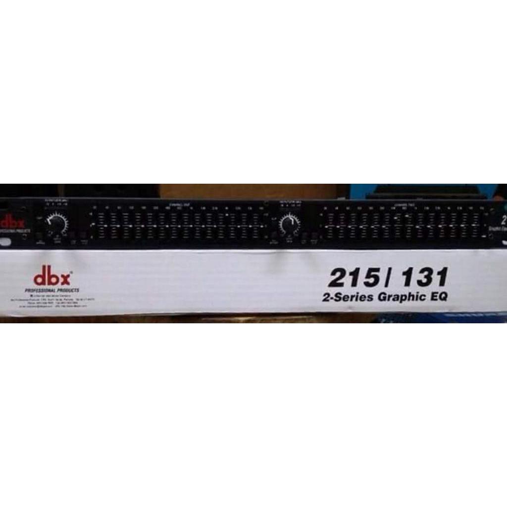 Lọc xì Equalizer dbx 215