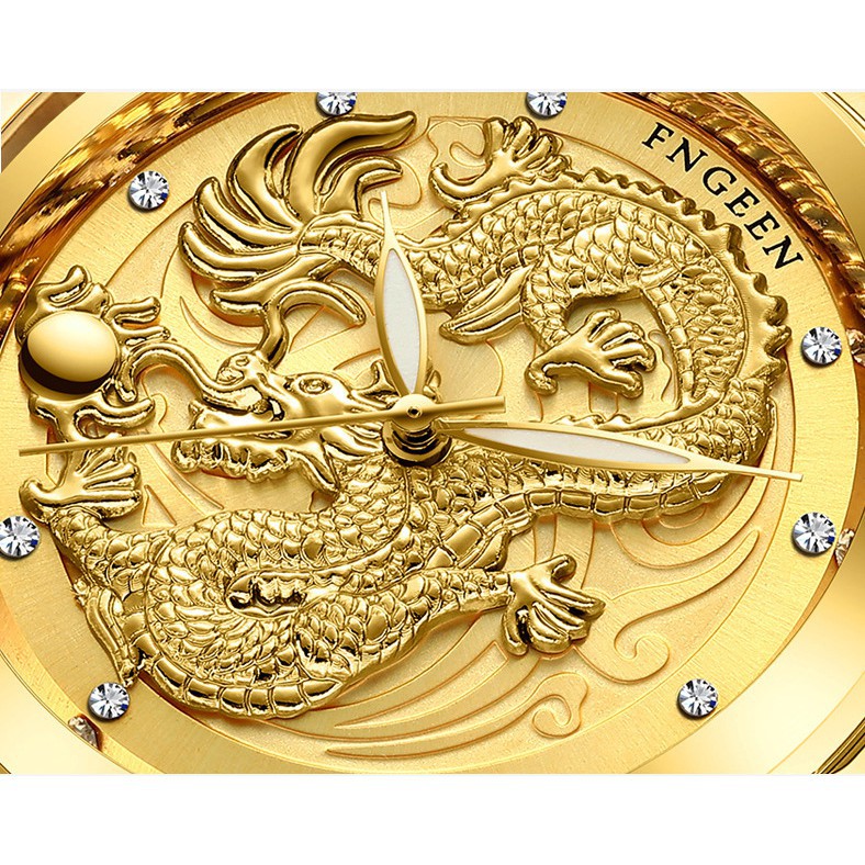 ĐỒNG HỒ NAM MẶT RỒNG FNGEEN F6969 DÂY THÉP CAO CẤP KHÔNG GỈ | BigBuy360 - bigbuy360.vn