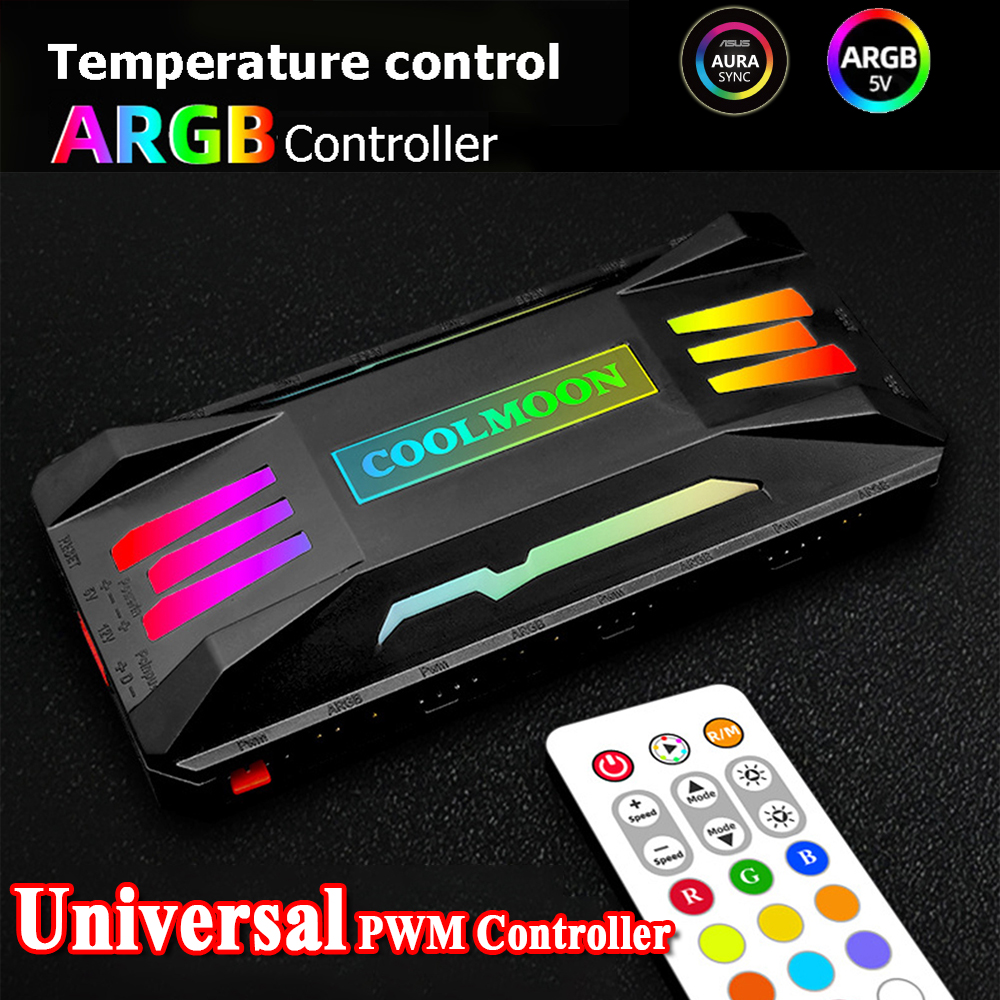 Điều Khiển Từ Xa Argb 4pin Pwm 5v 3pin Thông Minh Cho Pc