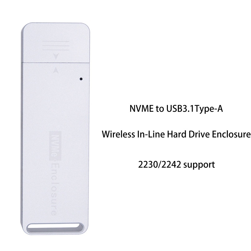 Hộp Đựng Ổ Cứng SSD IOR SSD Dành Cho M 2 NVME Sang USB 3 1 Type A SSD PCIe X2 X4 for M 2 NGF