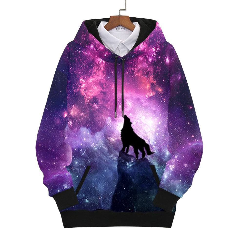 Áo Hoodies Nỉ Nam Nữ In Hình 3D Động Vật Sói – Hươu Độc Đáo ZENKODLMEN AO TOP NAM 90000154 | BigBuy360 - bigbuy360.vn