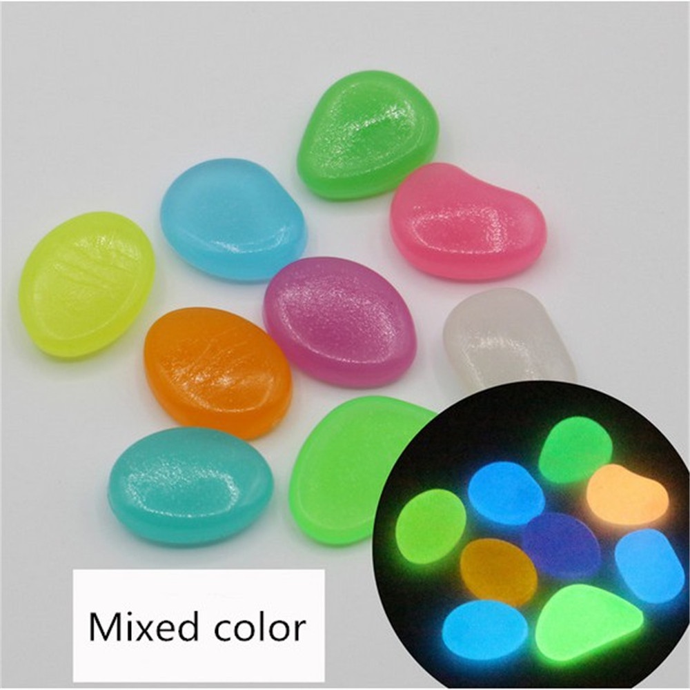 Set 50 Viên Đá Dạ Quang Trang Trí Đa Năng