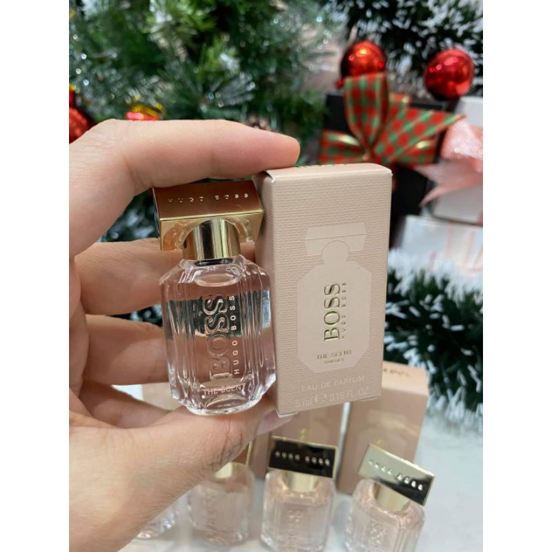 Nước Hoa Hugo Boss Scent mini 5ml màu hồng cho Nữ