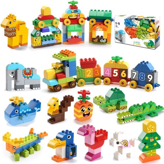 Bộ Lego size Duplo 130 pcs- 265pcs- 300pcs