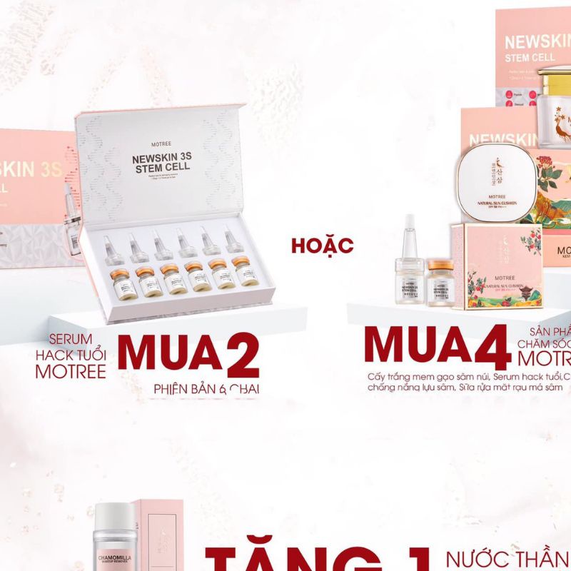 Nước thần hoa cúc Motree tẩy trang sạch sâu dịu nhẹ da