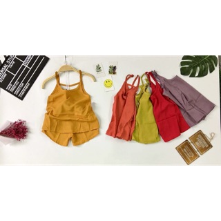 Combo 3 bộ lanh lụa cho bé