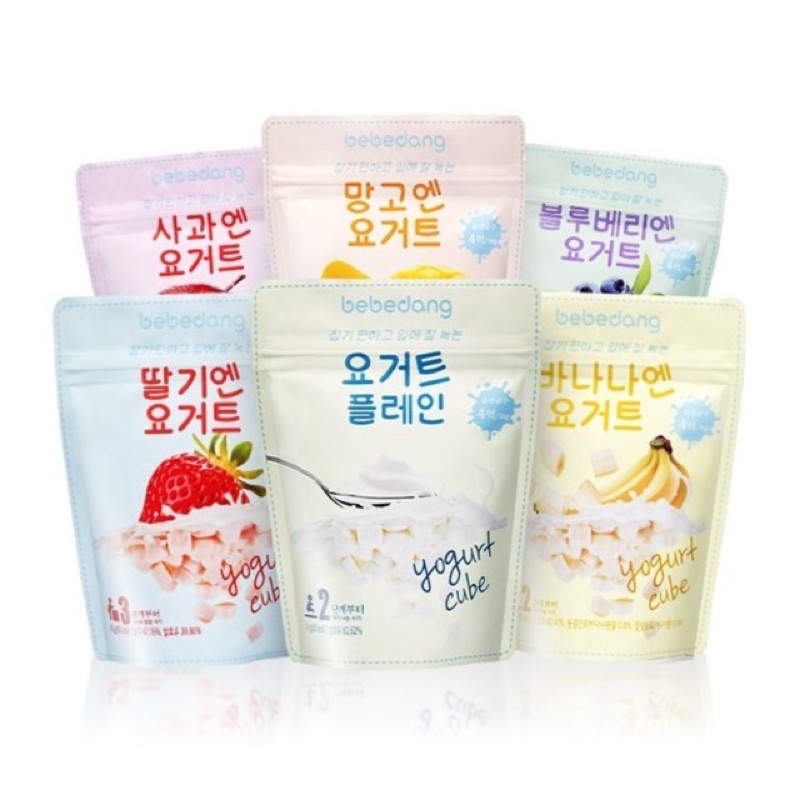 Sữa chua khô Bebe dang hữu cơ cho bé Hàn Quốc
