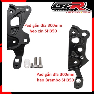 [Chính hãng] Pad bắt heo / pad gắn đĩa trước dành cho đĩa to 300mm REVOLUTION SH350