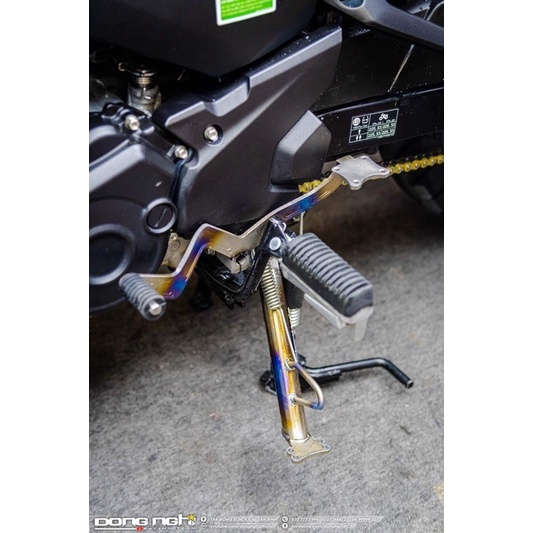 Cổ bô titan đót cnc Ptitanium gắn pô zin cho xe honda yamaha suzuki ex win sonic winner x satria exciter 150