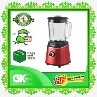 [CHÍNH HÃNG] MÁY XAY SINH TỐ TOSHIBA BL-T100GS - 2 CỐI - 3 TỐC ĐỘ - NGHIỀN ĐÁ - 1000W (MÀU ĐỎ) - HÀNG CHÍNH HÃNG