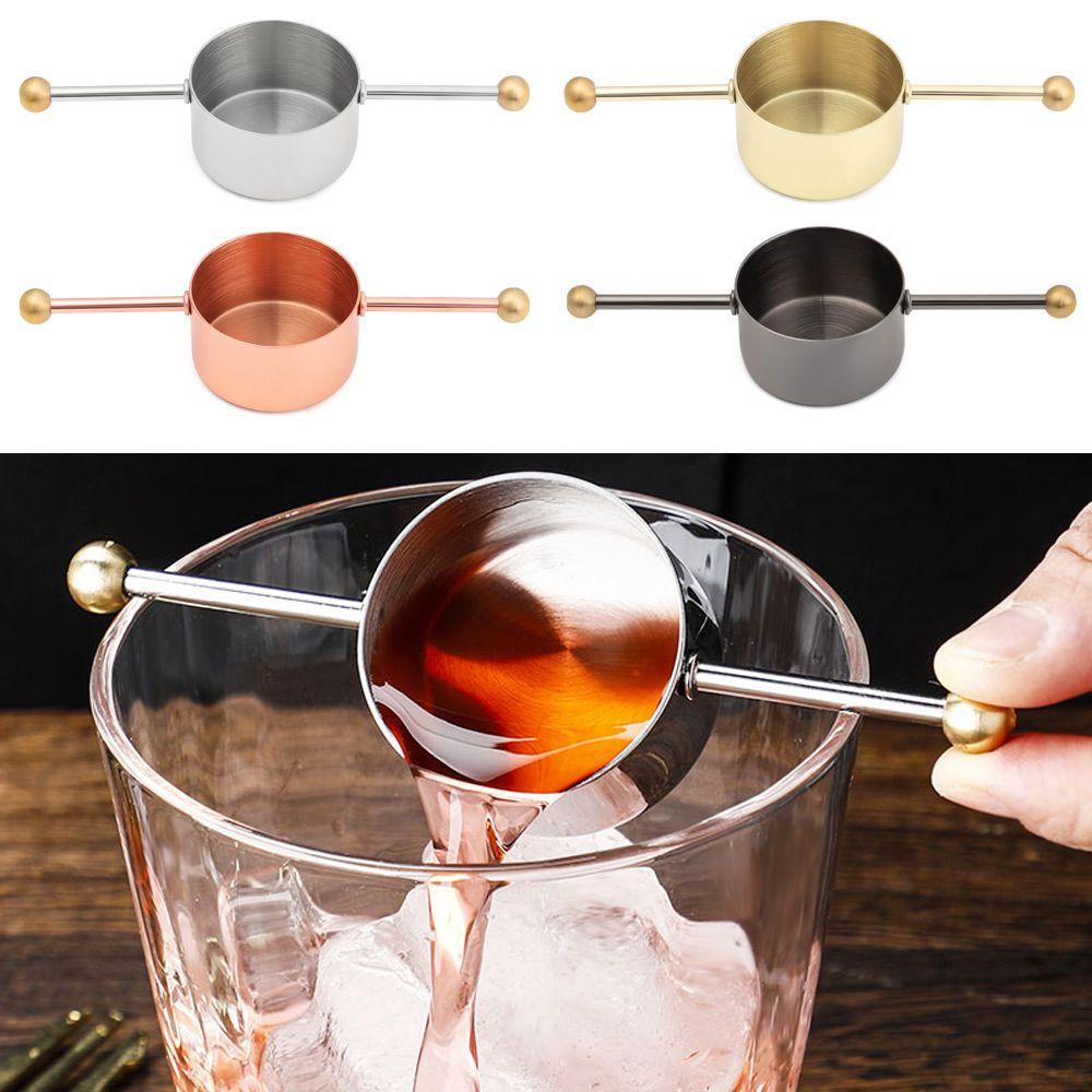 WONDER Cốc Đong Bằng Thép Không Gỉ Hai Đầu Dùng Pha Chế Cocktail