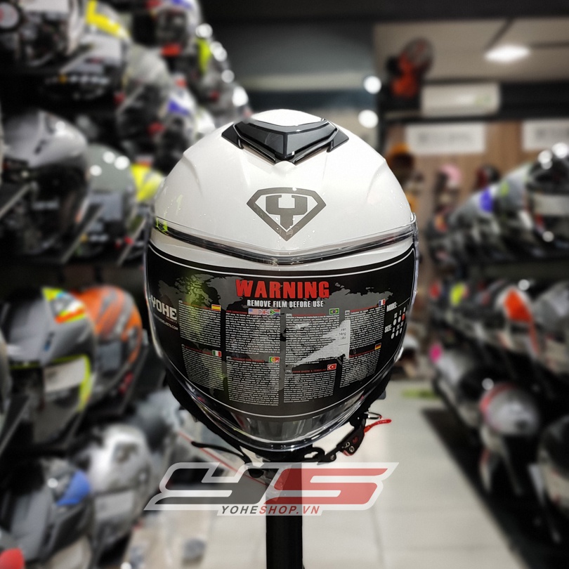 Yohe 852 Mũ Bảo Hiểm Yohe 3/4 Hai Kính