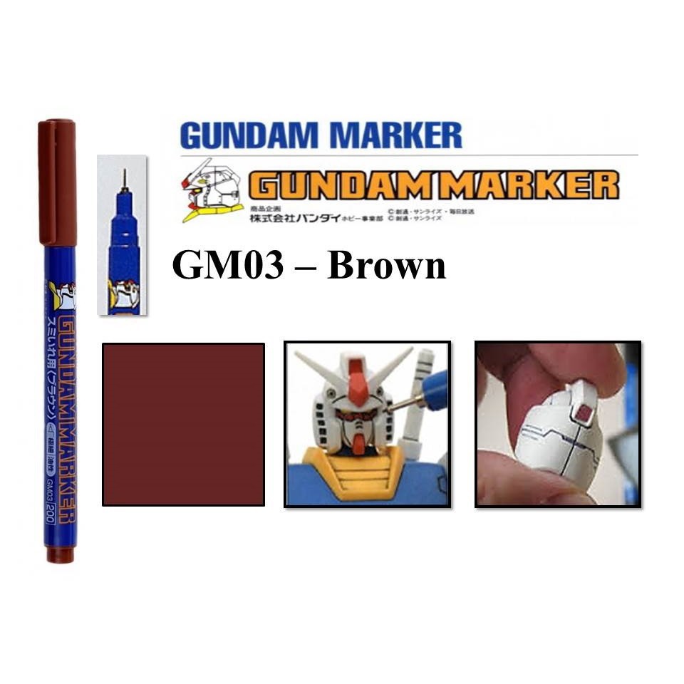 Dụng cụ Bút Kẻ / Xóa lằn chìm GM01 GM301 Gundam Marker Kẻ Chảy / Kẻ Thường