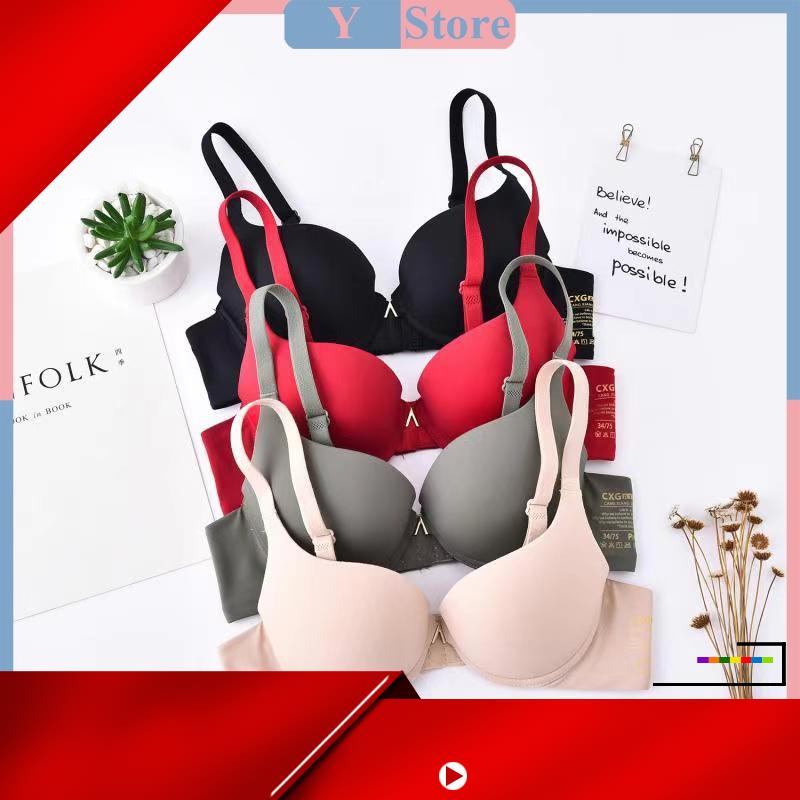 Áo lót nữ siêu đẩy ngực, mút kép trơn có gọng đệm 4cm A17