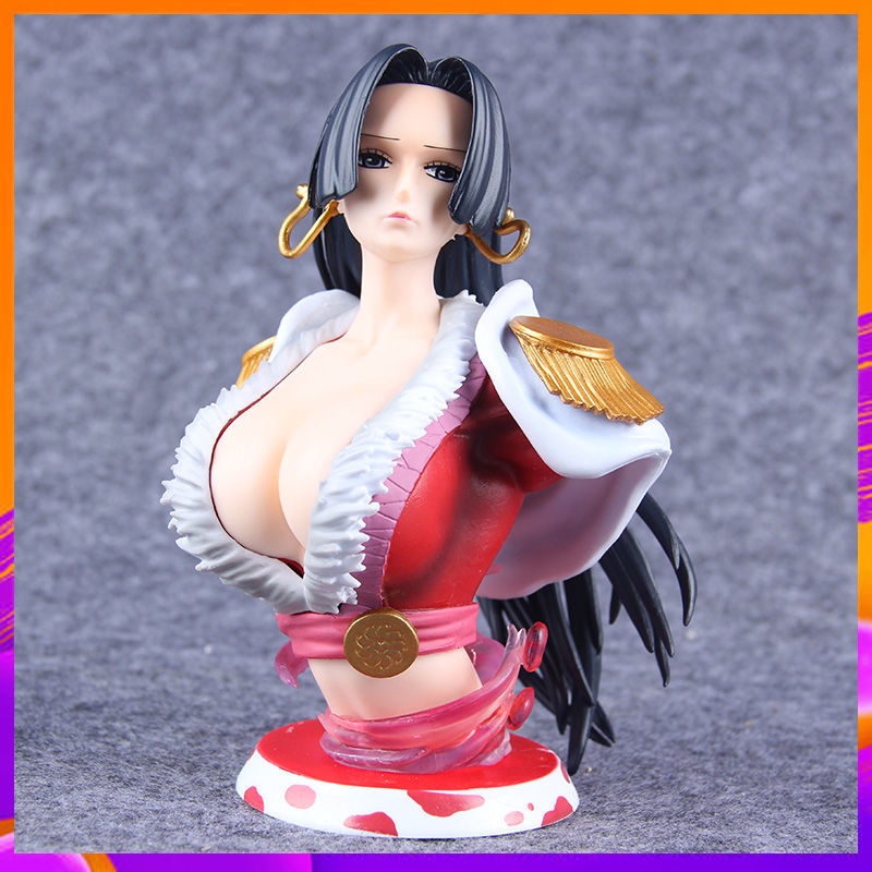 One Piece GK Boa Hancock Bức tượng bán thân của nữ hoàng đế đóng hộp trang trí mô hình