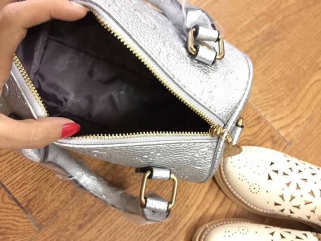 Sale túi trống in vân