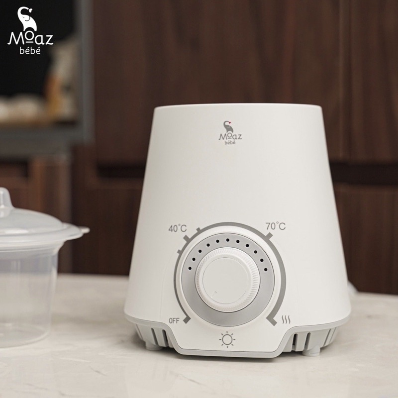 [CHÍNH HÃNG - BH 12 tháng] - Máy hâm sữa 4 chức năng hâm, rã, giữ ấm &amp; tiệt trùng Moaz BéBé MB-039