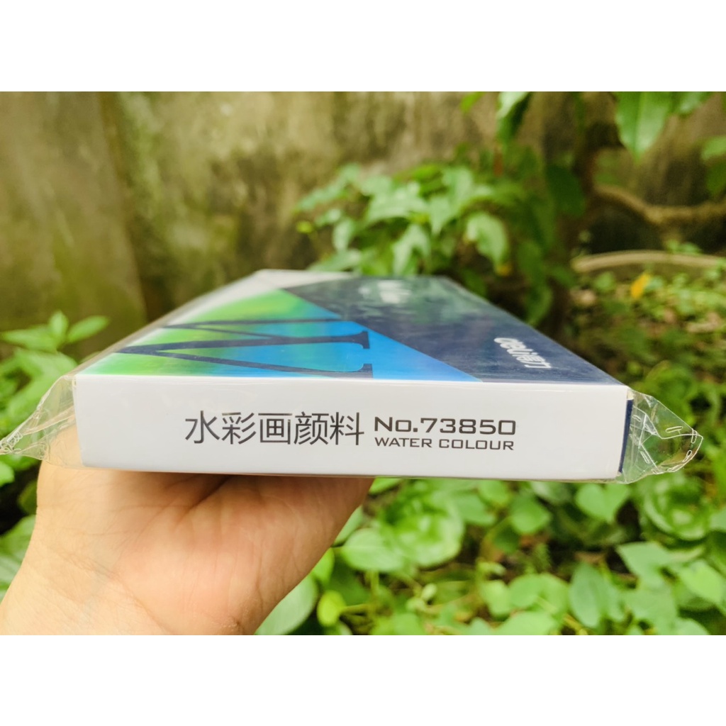 Màu nước dạng tuýp cao cấp 12ml Deli màu nước hòa tan che phủ tốt 12 /18 /24 màu sử dụng trong mỹ thuật nâng cao