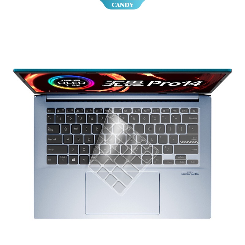 Phim Silicone Dán Bảo Vệ Bàn Phím Máy Tính ASUS Vivobook Pro 14 OLED K3400PH M3401Q Laptop 14"