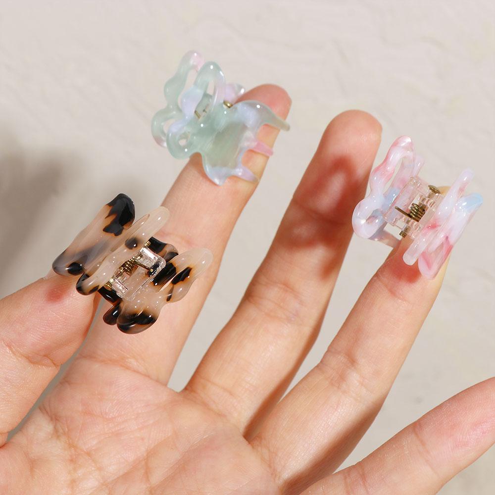 IVORY Kẹp Càng Cua Hình Bướm Bằng Acrylic Thời Trang