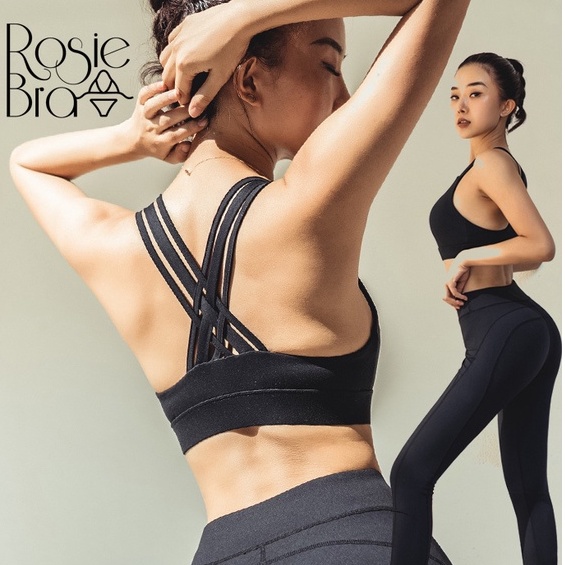 Bộ Đồ Tập Gym/Yoga Dây Chéo Cao Cấp Mới CT124