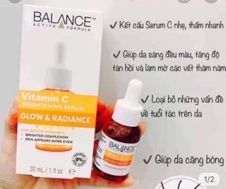 Serum cấp ẩm vitamin C balance ( chính hãng)