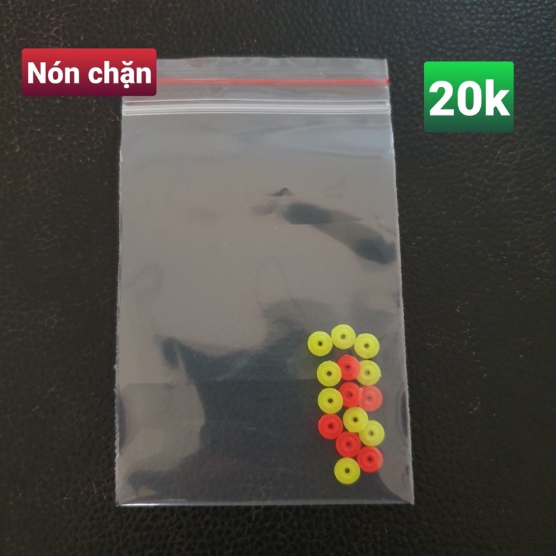 Nón Chặn bánh xe. Phụ Kiện Câu Lục, 1 túi gồm 15 sản phẩm