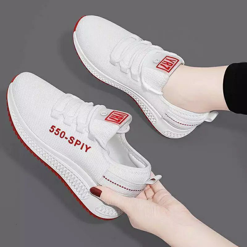 Giày Thể Thao Nữ Vải Mắt Lưới Thoáng Khí SPY 500 (YR7)