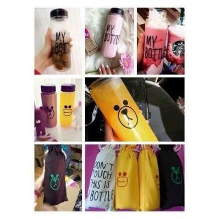 [Hàng có sẵn] Bình đựng nước My bottle, gấu, vịt