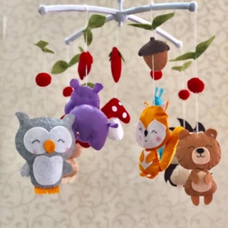 Set 2 bộ treo treo nôi và khung nhạc