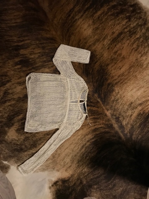 Áo lưới trắng Zara