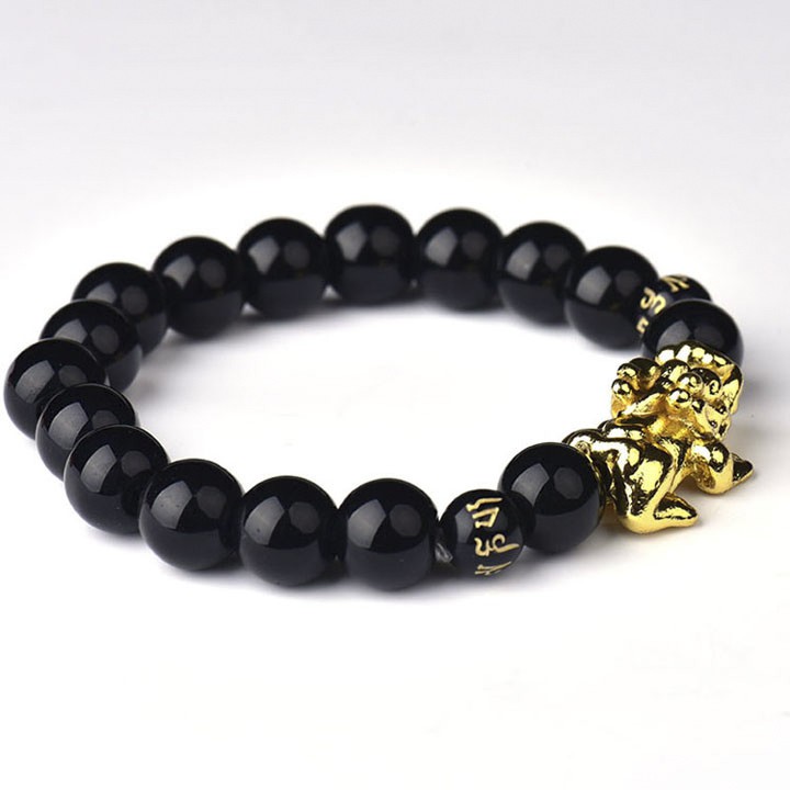 {XẢ KHO} vòng tay phong thủy tỳ hưu vàng hút tài lộc, may mắn cho người đeo VT519 sp12 | BigBuy360 - bigbuy360.vn