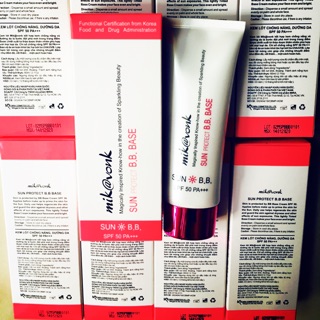 KEM NỀN CHỐNG NẮNG BB DƯỠNG DA MIK@VONK SPF50 PA+++