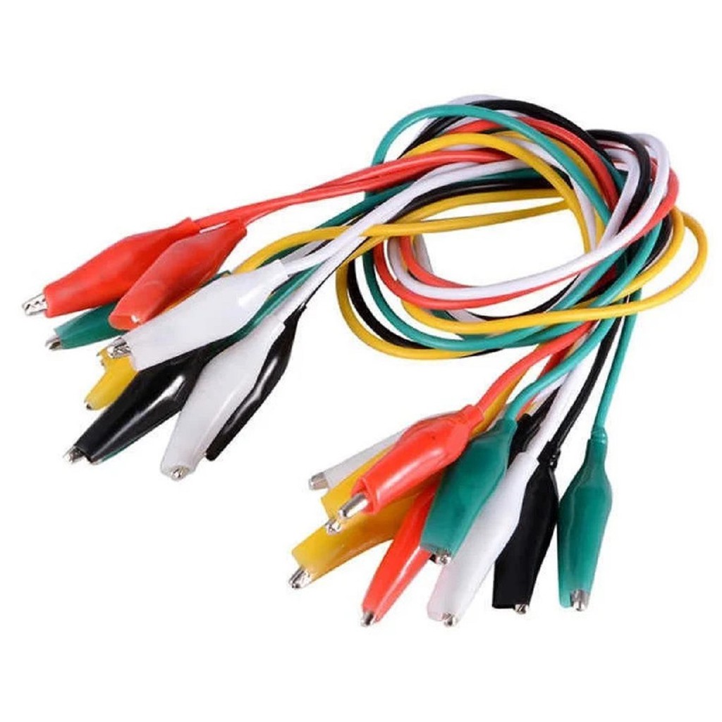 Combo 4 dây Kẹp cá sấu kèm dây