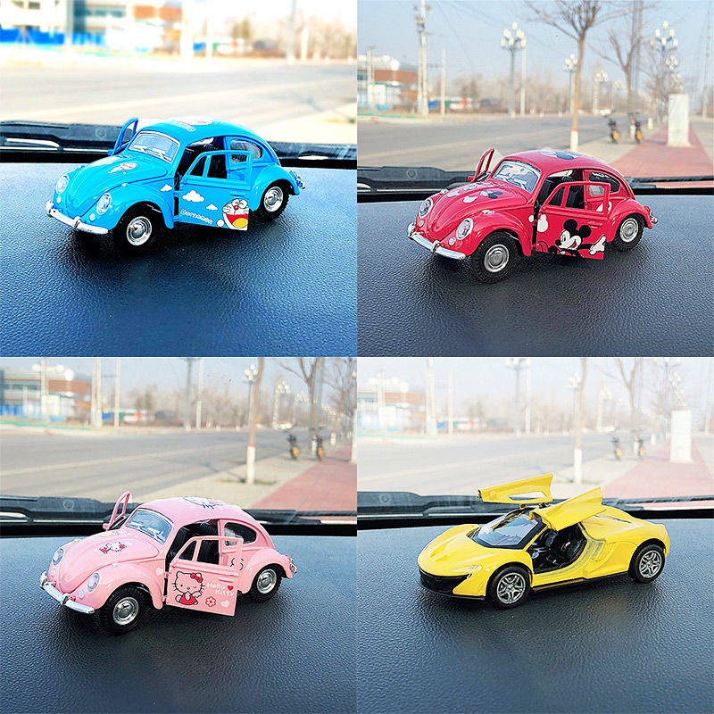 Classic Car Car Decoration Model Car Car Mickey Car Model Girl Baking Creative Car Interior Decoration Auto department store supplies