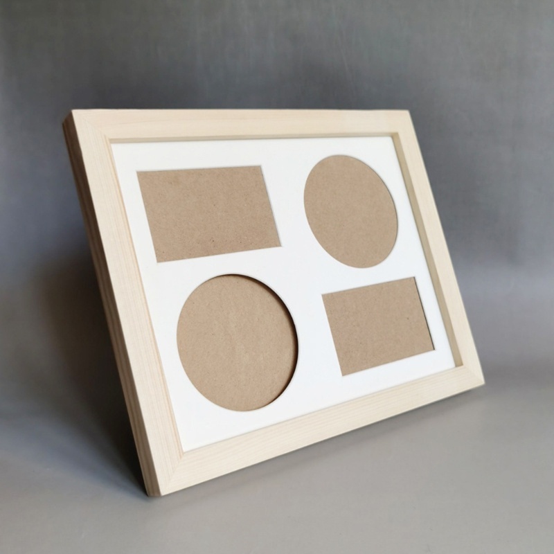 Khung Ảnh In Dấu Chân / Dấu Tay Dùng Làm Phụ Kiện Chụp Ảnh Cho Bé Sơ Sinh